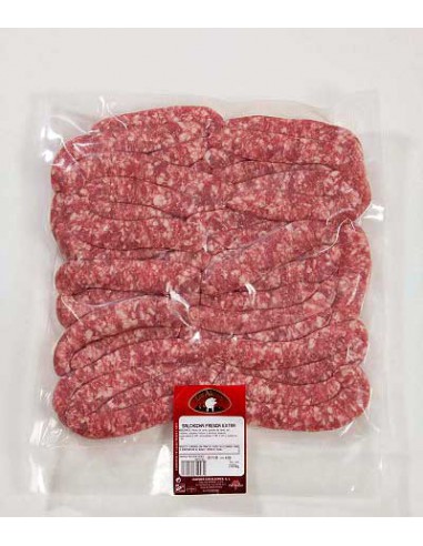 Salchichas de Cerdo Extra Caseras